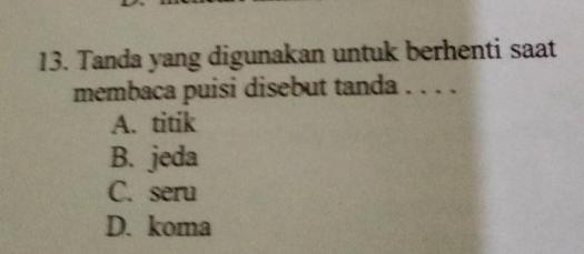 Get Tanda Yang Digunakan Untuk Berhenti Saat Membaca Puisi Disebut Tanda
&nbsp;PNG