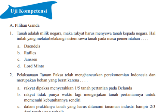 Dengan latar belakang terjadinya pergerakan nasional di indonesia. Jawaban Pg Uji Kompetensi Halaman 272 Ips Kelas 8 Bab 4 Bastechinfo