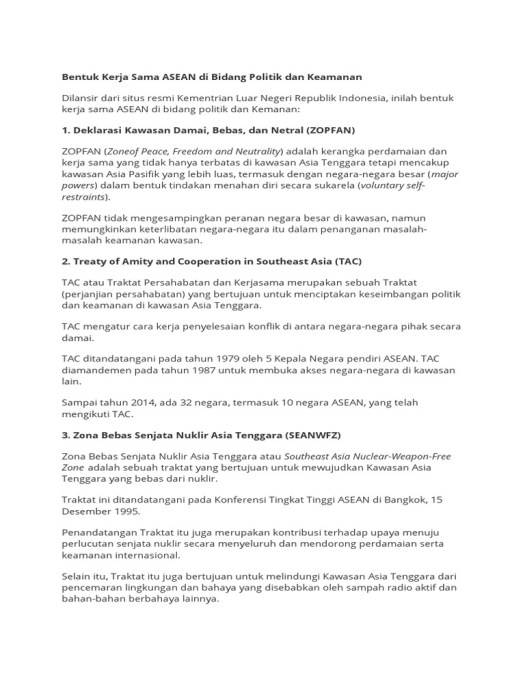 42+ Kerjasama Negara Negara Asean Di Bidang Politik Dan Keamanan Bertujuan
&nbsp;Background