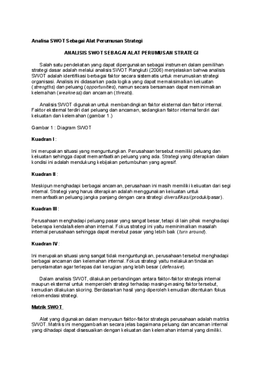 Get Faktor Internal Dalam Analisis Swot Adalah&nbsp;Gif