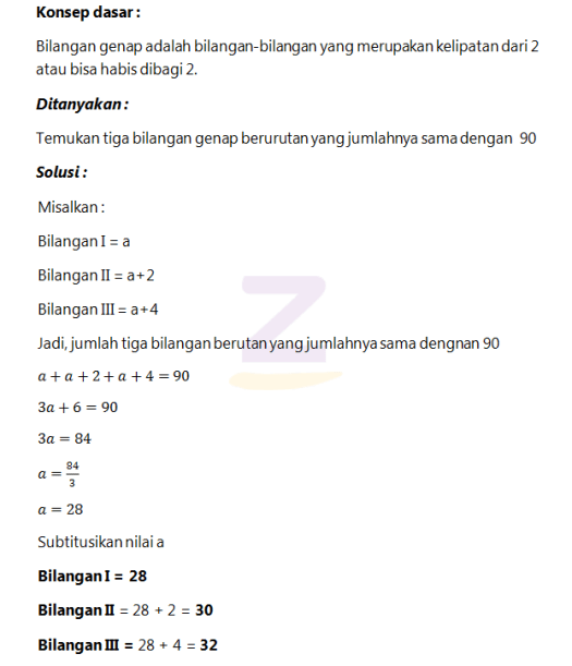 29+ Tentukan Tiga Bilangan Genap Berurutan Yang Jumlahnya Sama Dengan 90
&nbsp;PNG