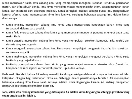 View Ilmu Kimia Adalah Cabang Ilmu Pengetahuan Alam Yang Mempelajari Tentang
&nbsp;Pictures