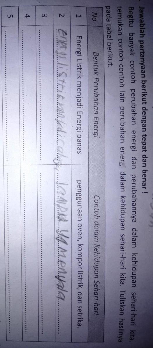 43+ Tabel Bentuk Perubahan Energi Dan Contoh Dalam Kehidupan Sehari-Hari&nbsp;Gif